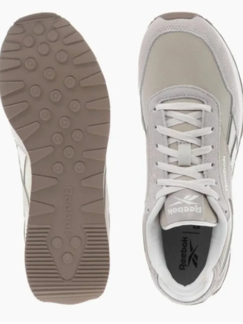 REEBOK Glide Low Womens Moonstone Luxe Grey Chalk 7.5
